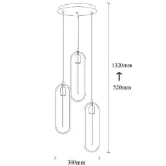 Aydinlatmadunyam Sarkit BlackGold Cerco-Nus-2021
