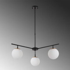 Aydinlatmadunyam Avize BlackGoldWhite Atmaca-10251