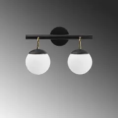 Aydinlatmadunyam Aplik BlackWhite Gondol-Nuw-3011