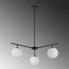 Aydinlatmadunyam Avize BlackGoldWhite Atmaca-10251