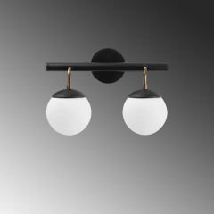 Aydinlatmadunyam Aplik BlackWhite Gondol-Nuw-3011