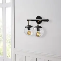 Aydinlatmadunyam Aplik Black Gondol-Nuw-3012