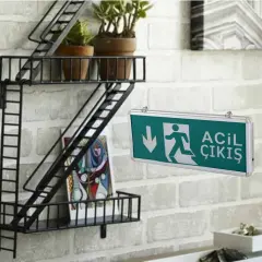 Cata 3 Saat Şarjlı Ledli Exit Armatür CT-9178