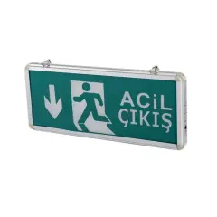 Cata 3 Saat Şarjlı Ledli Exit Armatür CT-9178