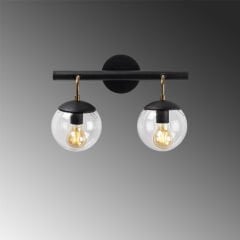 Aydinlatmadunyam Aplik Black Gondol-Nuw-3012