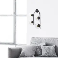 Aydinlatmadunyam Aplik Black Jewel-10590