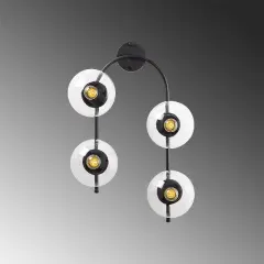 Aydinlatmadunyam Aplik Black Jewel-10590