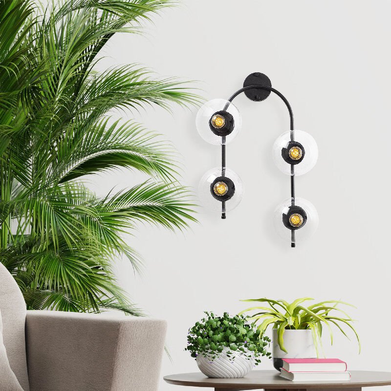 Aydinlatmadunyam Aplik Black Jewel-10590