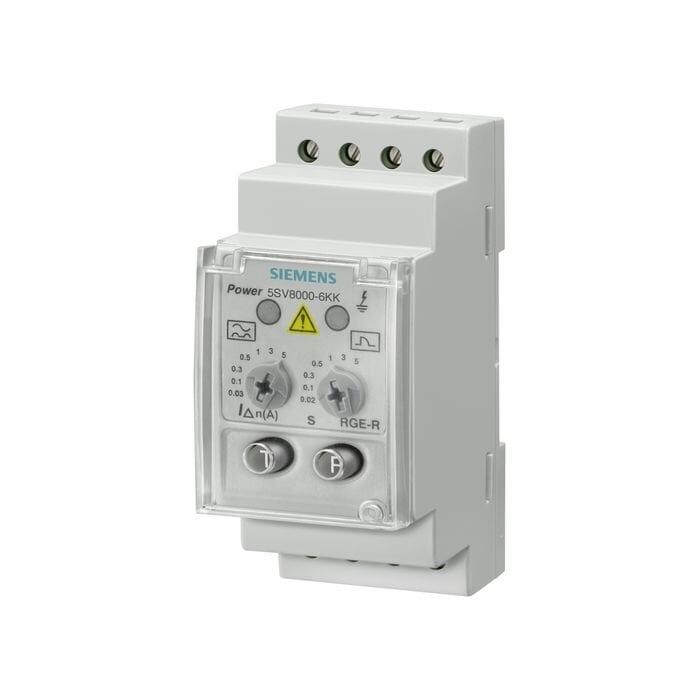 Siemens Analog Kaçak Akim Koruma Kombinasyonu Açtirma Rölesi 5SV8000-6KK