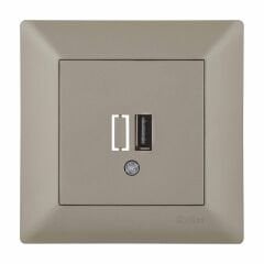 Exen Odak Titanyum Usb Sarj Prizi Komple Takim