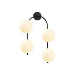 Aydinlatmadunyam Aplik BlackCream Jewel-10595