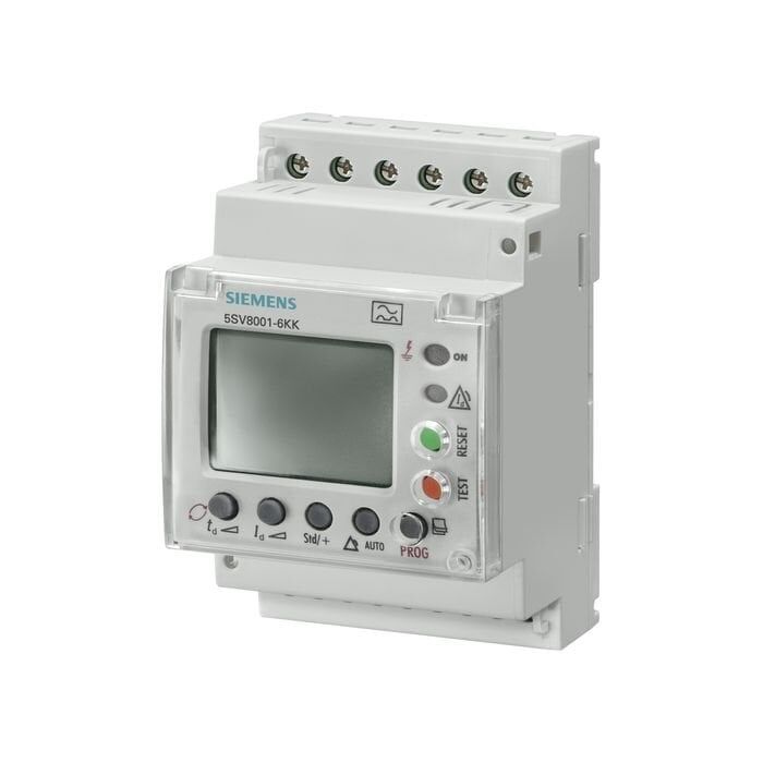 Siemens Digital Kaçak Akim Koruma Kombinasyonu Açtirma Rölesi 5SV8001-6KK