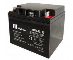 Mervesan Power Markalı Kurşun/Asit Kuru Tip Akü 12 Volt 40 AH