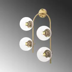 Aydinlatmadunyam Aplik Shiny Gold Jewel-10600