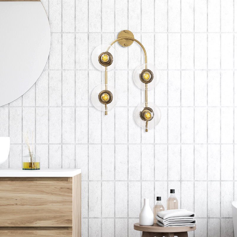 Aydinlatmadunyam Aplik Shiny Gold Jewel-10600