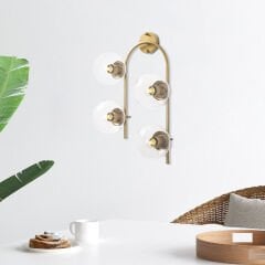 Aydinlatmadunyam Aplik Shiny Gold Jewel-10600