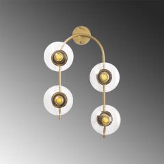 Aydinlatmadunyam Aplik Shiny Gold Jewel-10600