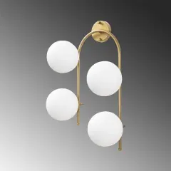 Aydinlatmadunyam Aplik Shiny Gold Jewel-10605