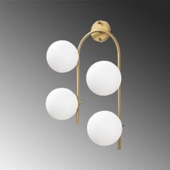 Aydinlatmadunyam Aplik Shiny Gold Jewel-10605