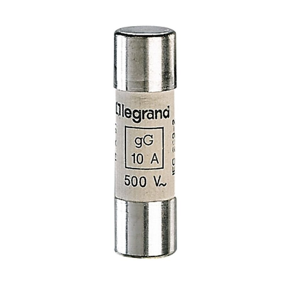 Legrand  Kartuş Sigorta gG tip 14x51 10A pimsiz LEG-014310