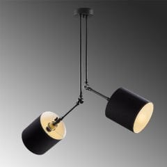 Aydinlatmadunyam Avize Black Abajur-20-Nua-1411