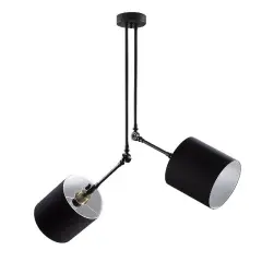 Aydinlatmadunyam Avize Black Abajur-20-Nua-1411