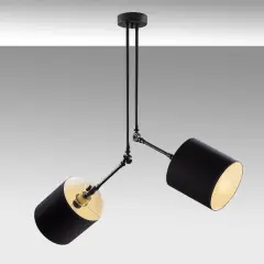 Aydinlatmadunyam Avize Black Abajur-20-Nua-1411