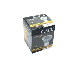 Cata 3 Watt Gu10 Duylu Led Ampul CT-4200 Kırmızı