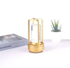 CT-8439 Gold Vegas Sarjlı Masa Lambası (3200K-4000K-6400K)