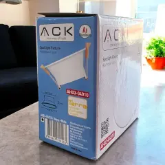 ACK Terra Beyaz Sıva Altı Spotlıght Yuvarlak AH03-04010