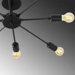Aydinlatmadunyam Plafonyer Black Ray-Nua-1132
