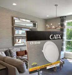Cata 18 Watt Panel Led CT-5169 Günışığı Alüminyum Kasa