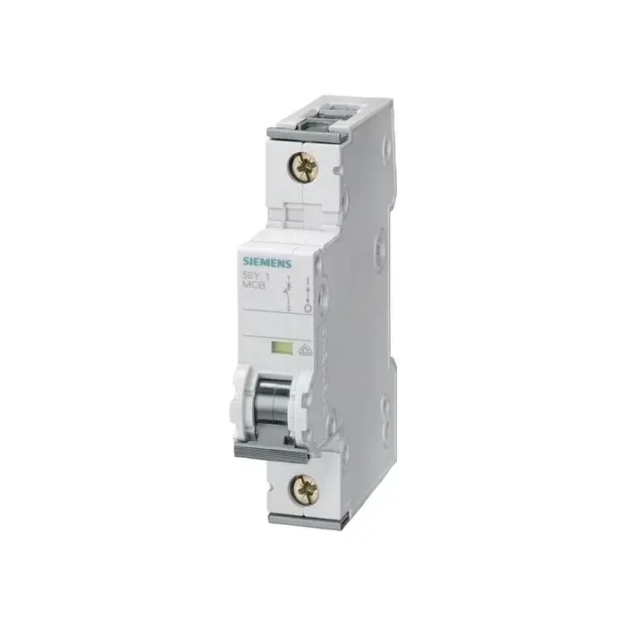 Siemens 3A; 1 Fazli; Dc Anahtarli Otomatik Sigorta; 10Ka; C Tipi; Yavaş Karakterli 5SY5103-7