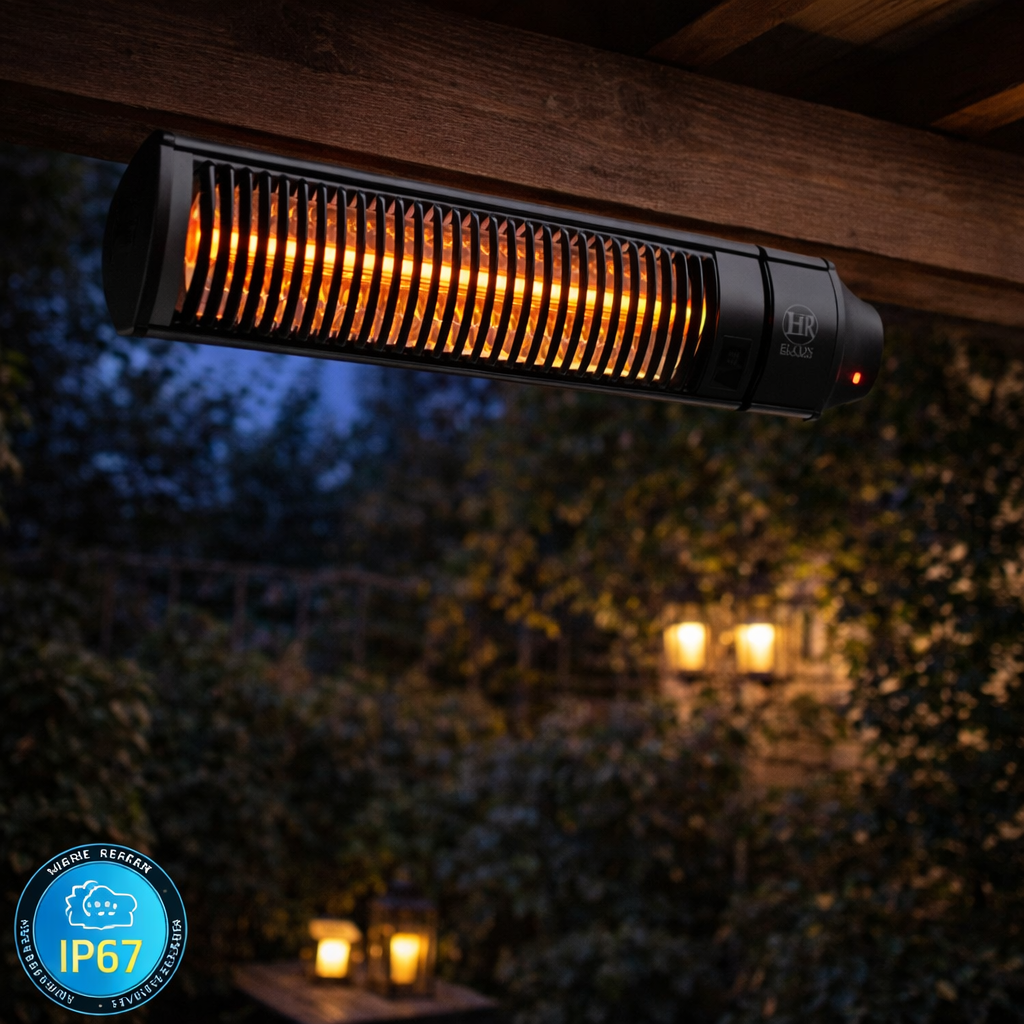 EIR-RC2000 İNFRARED ISITICI 2000 Watt Uzaktan Kumandalı