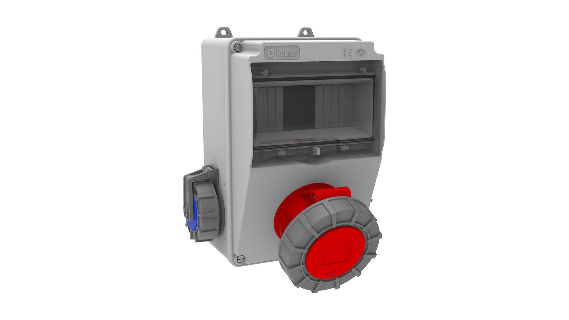 Bemis  4/32A. 380V. 1 Ad. Ön - 1/16A. 220V. 2 Ad. Yan IP66 BD5-6124-2020