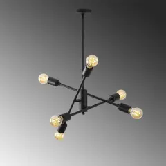 Aydinlatmadunyam Avize Black Ozbest-Nua-1223