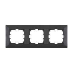 Exen Odak Antrasit Üçlü Çerçeve