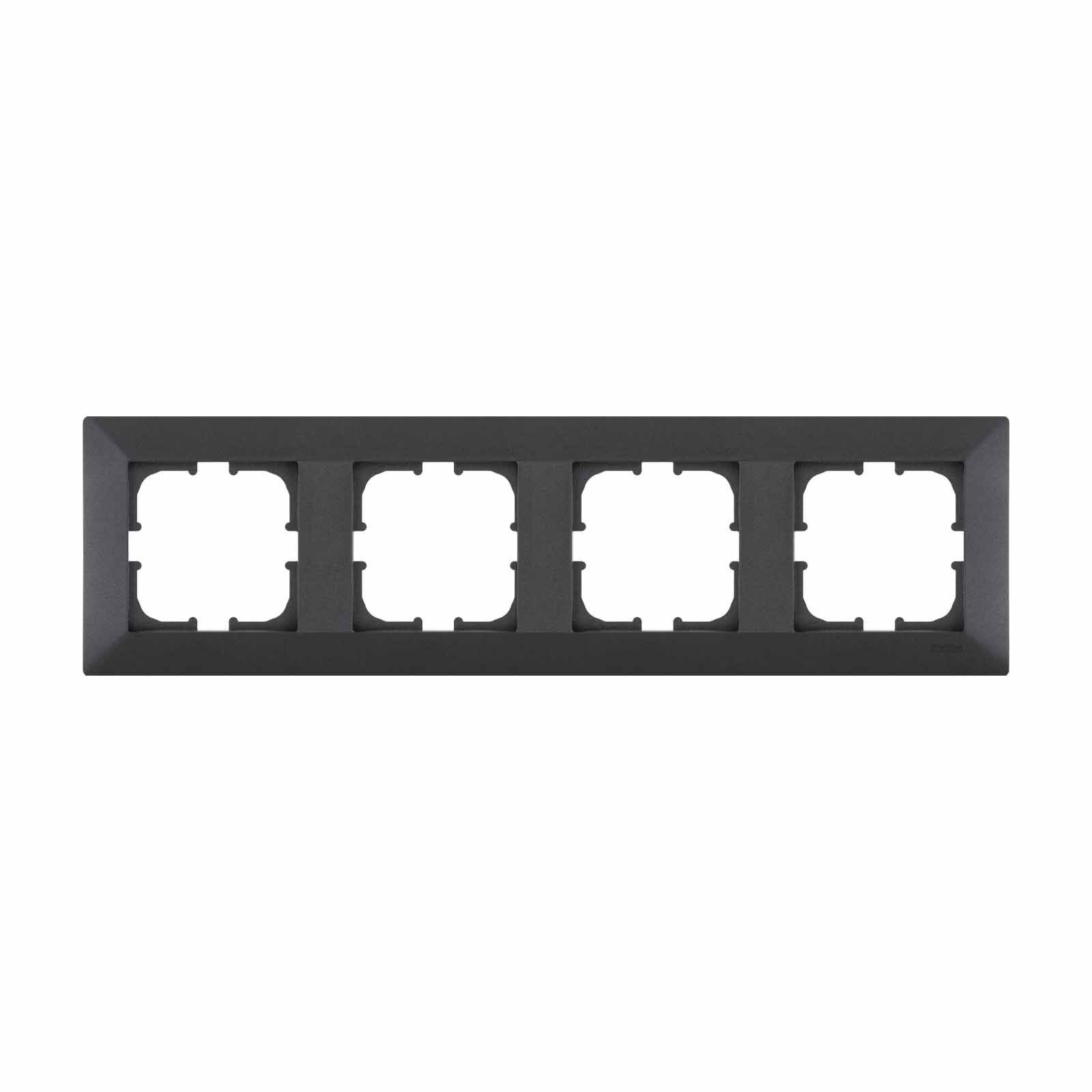 Exen Odak Antrasit Dörtlü Çerçeve