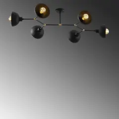Aydinlatmadunyam Plafonyer Black Dram-Nua-1106