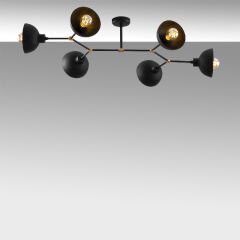 Aydinlatmadunyam Plafonyer Black Dram-Nua-1106