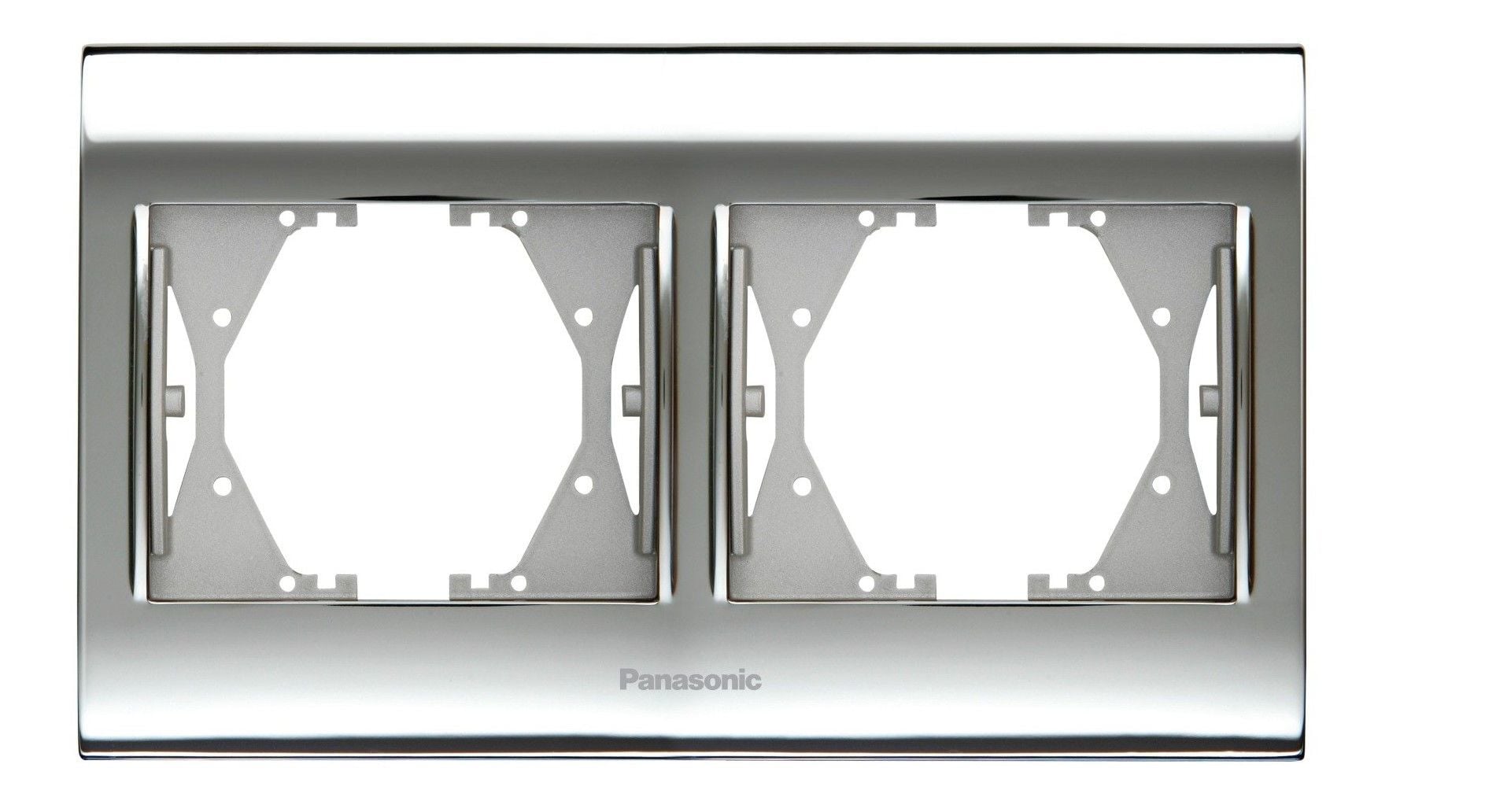 Panasonic Thea Blu Chrome Beyaz İkili Çerçeve