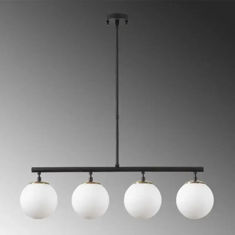 Aydinlatmadunyam Avize BlackGoldWhite Fazli-10425