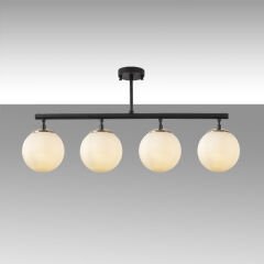 Aydinlatmadunyam Plafonyer BlackGoldCream Fazli-10426