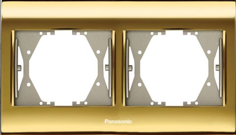 Panasonic Thea Blu Gold Dore İkili Çerçeve