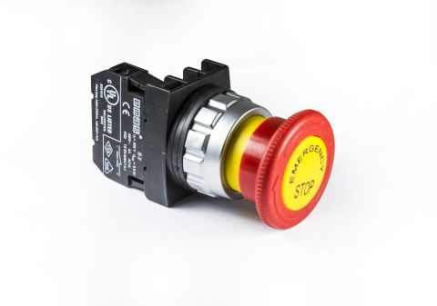 Emas H 30Mm Buton Şoklu Etiketli Emniyet - H200EE
