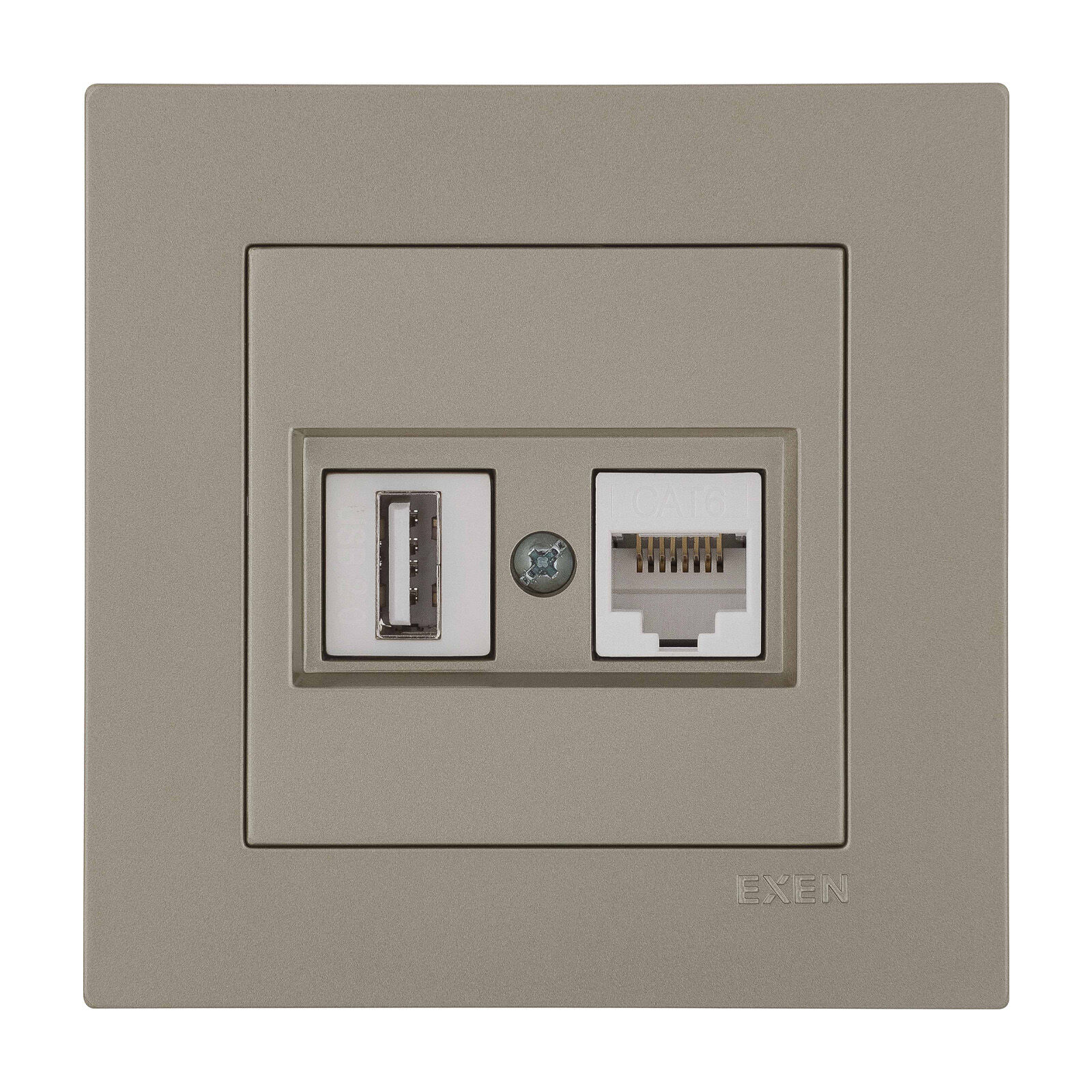 Exen Karell Titanyum Data+Usb Prizi Jakli (Sarj Edemez) Komple Takim