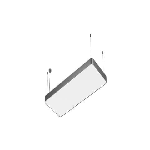 Goya Gy 8119 - 60X150 Cm Siyah Kasa 4000K Linear Armatür