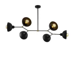 Aydinlatmadunyam Avize Black Dram-Nua-1101