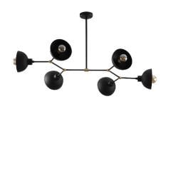 Aydinlatmadunyam Avize Black Dram-Nua-1101