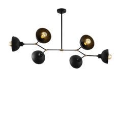 Aydinlatmadunyam Avize Black Dram-Nua-1101